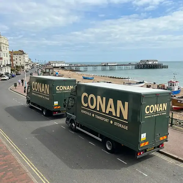 Large vehicles for office and warehouse clearances